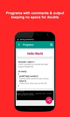 C Programming android App screenshot 2